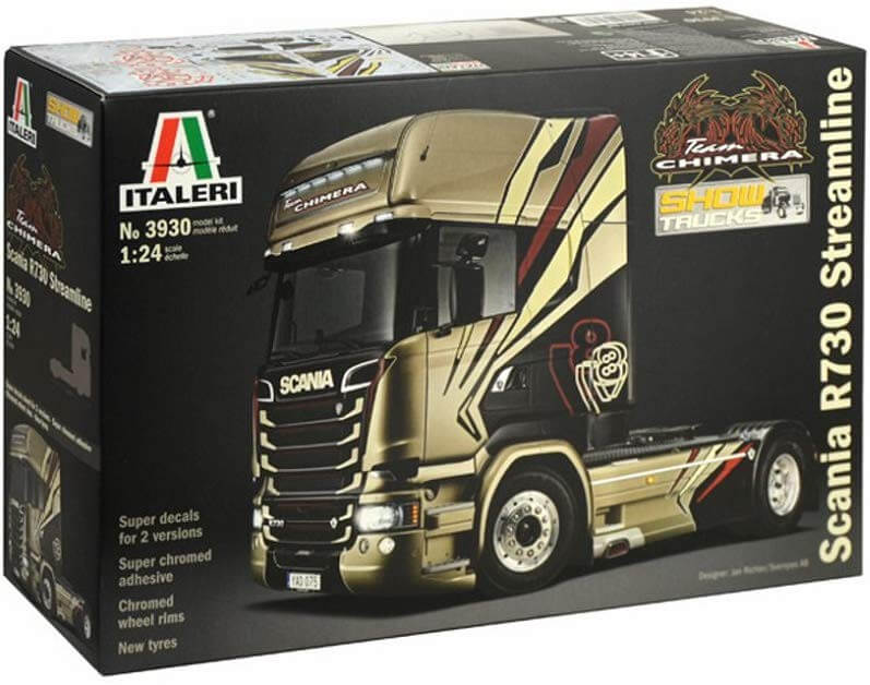 Maquette camion Scania R730 Streamline Chimera - Italeri 3930 - 1/24