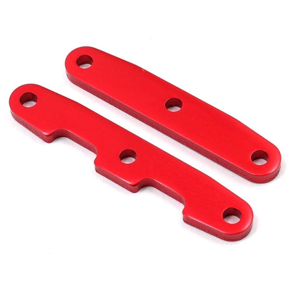 Supports alu de tirants anodisés rouge AV et ARR x2 - Traxxas TRX6823R