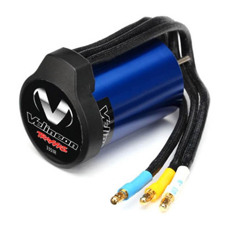 Moteur Velineon 3500 Traxxas 3351R + Cables 1mm