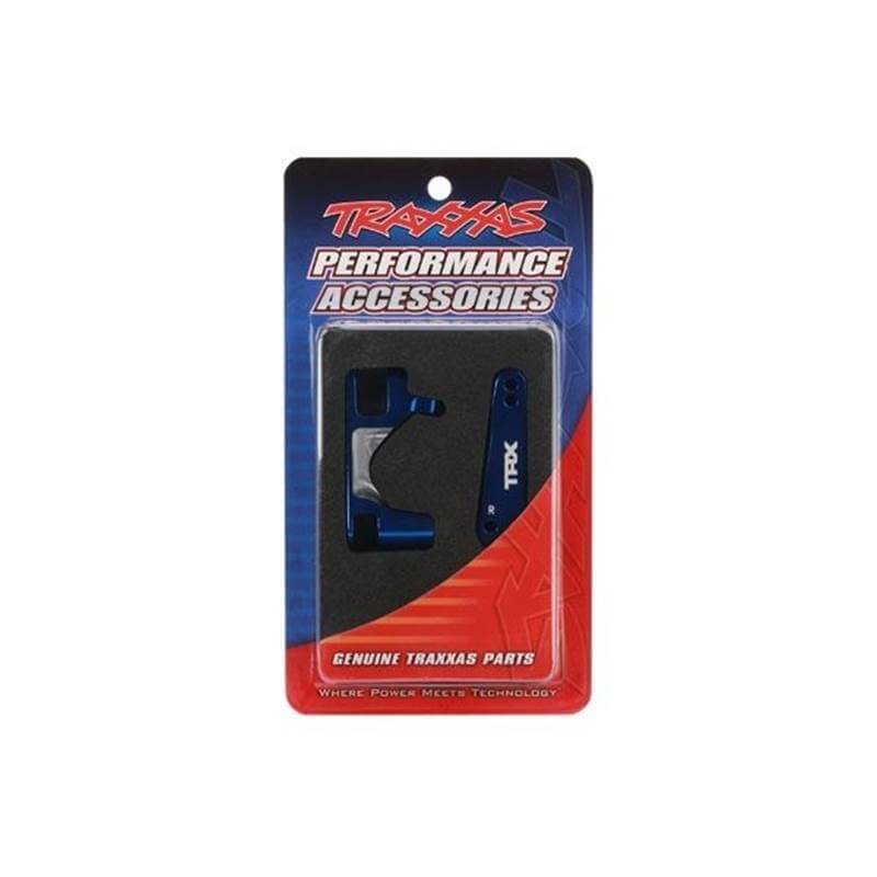 2 Etriers de fusées alu anodisés Bleu G et D - Traxxas 6832X