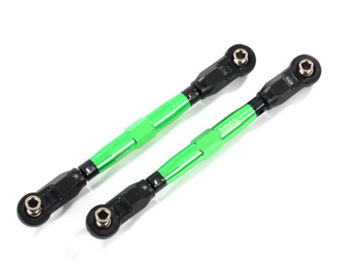 2 Biellettes Alu anodisé Verte 100mm Avant Traxxas Maxx - Traxxas 8948G