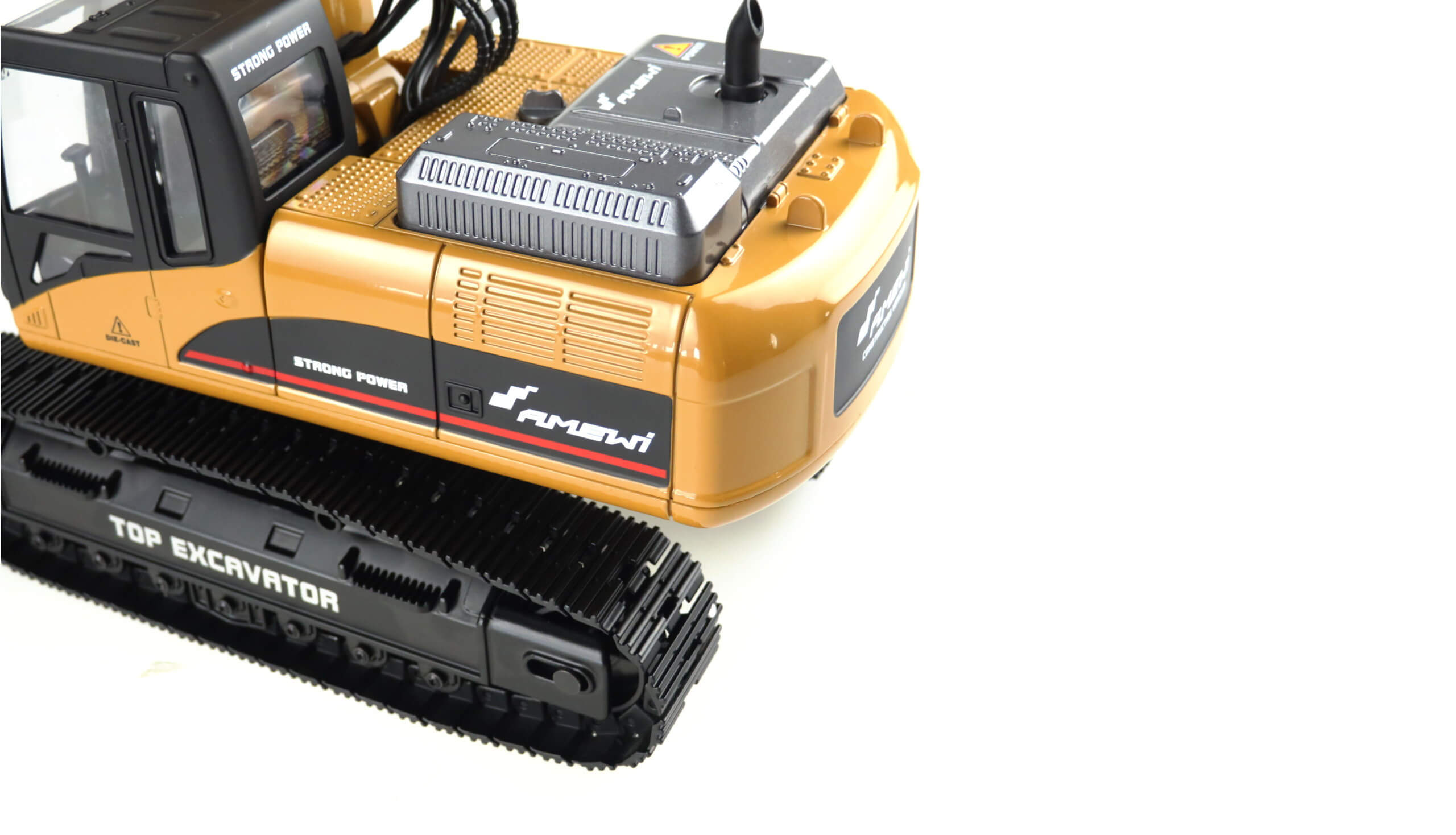 Pelleteuse RC en métal 1/14 2.4gHz Version V4 - Amewi 22344