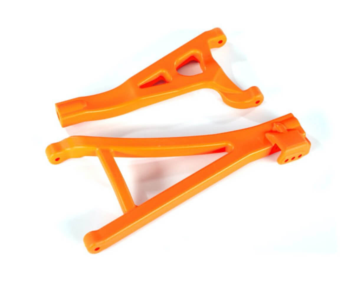 2 Triangles de suspension avant droit renforcés - Traxxas TRX8631T - Orange