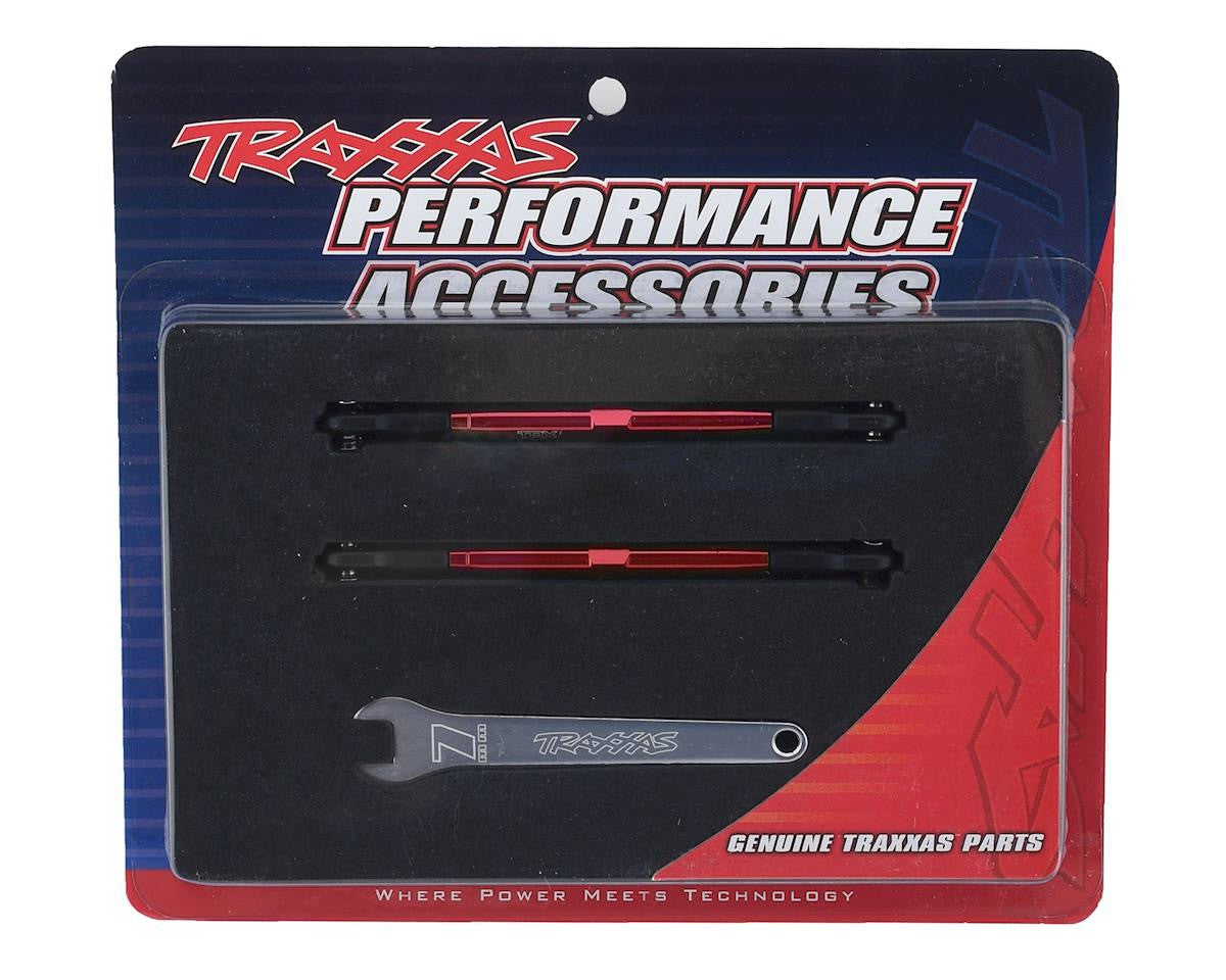 2 Biellettes Alu Avant / Arrière Rustler 4X4 - Traxxas TRX6742R