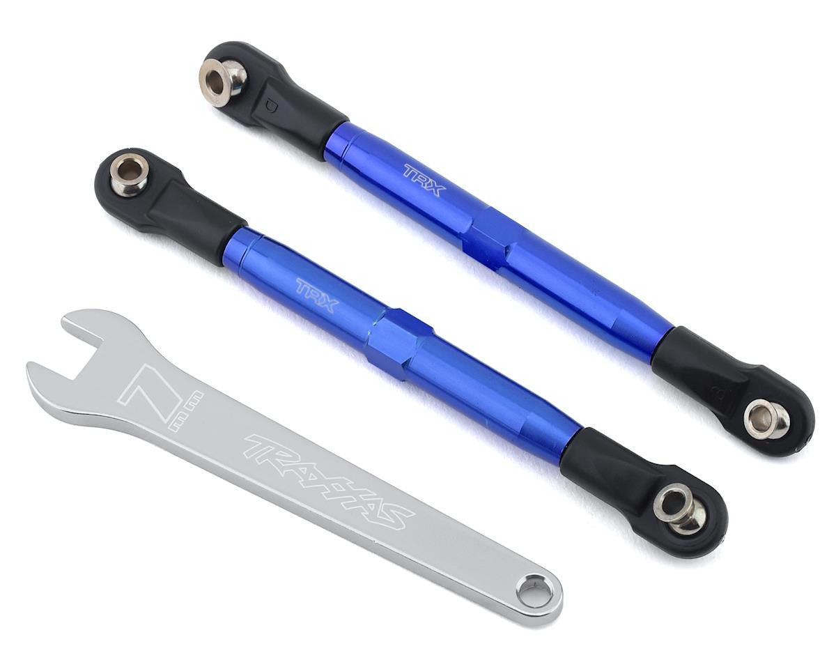2 Biellettes Alu Avant / Arrière Rustler 4X4 - Traxxas TRX6742X