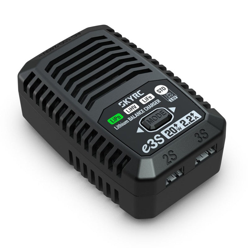 Chargeur secteur 220V Lipo, Li-ion 20W (2-3S)
