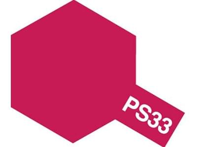 Peinture Lexan PS33 rouge cerise - Tamiya 86033
