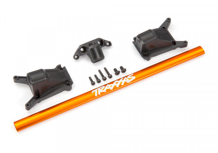 Kit de renfort chassis long Rustler et Slash 4x4 VXL - Traxxas 6730A Orange