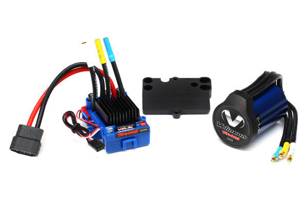 Traxxas 3350R Combo moteur 1/10 Brushless Velineon VXL-3S étanche ID