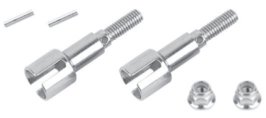 2 axes de roues en Aluminium 1/16 Absima / XLH 9130/9136/9137 - AB30-WJ04