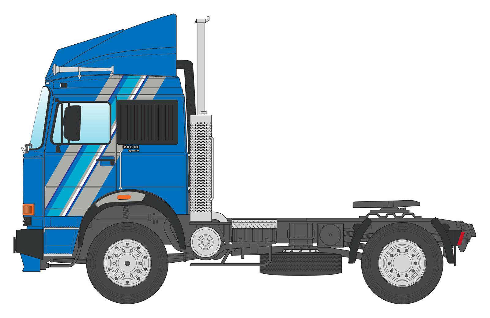 Maquette camion IVECO 190.38 COWBOY - Italeri 90767