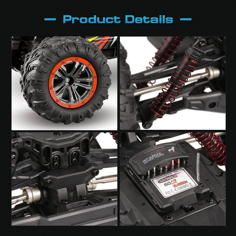 Voiture télécommandée Monster Truck Sprint 4WD RTR - 46km/h - 9125