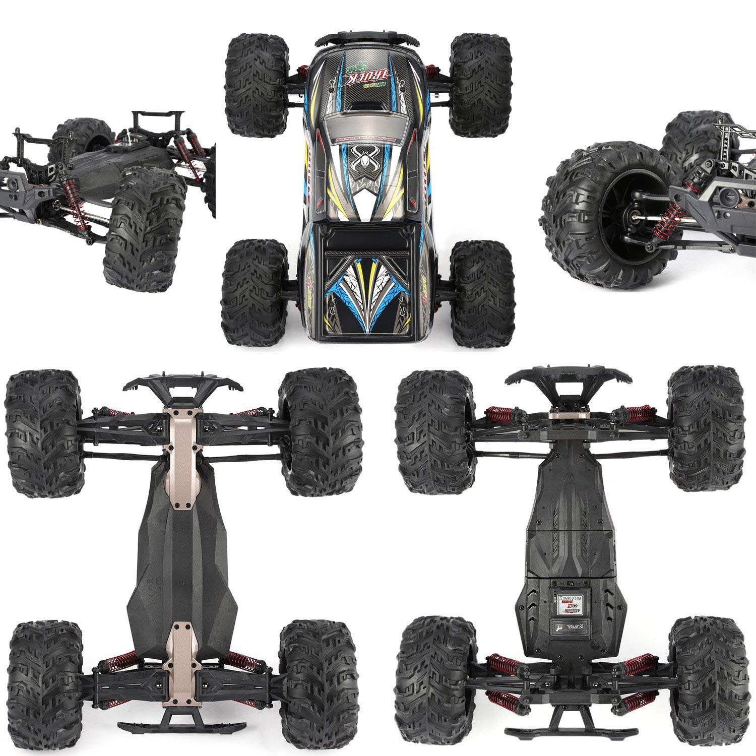 Voiture télécommandée Monster Truck Sprint 4WD RTR - 46km/h - 9125
