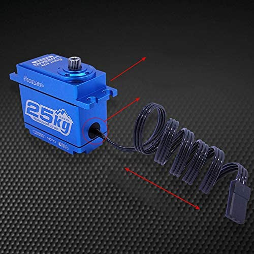 Servo Power HD-LW-25MG Waterproof 25Kg numérique HV pour Crawlers
