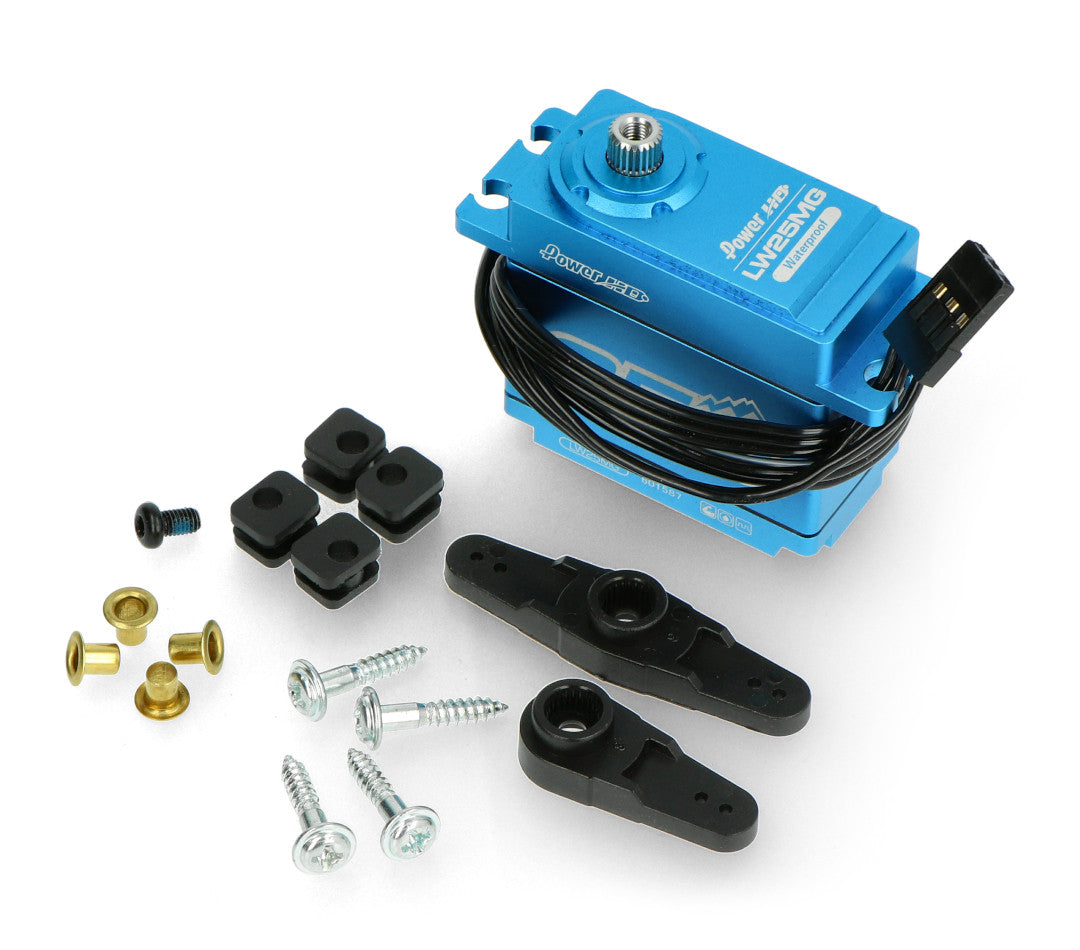 Servo Power HD-LW-25MG Waterproof 25Kg numérique HV pour Crawlers