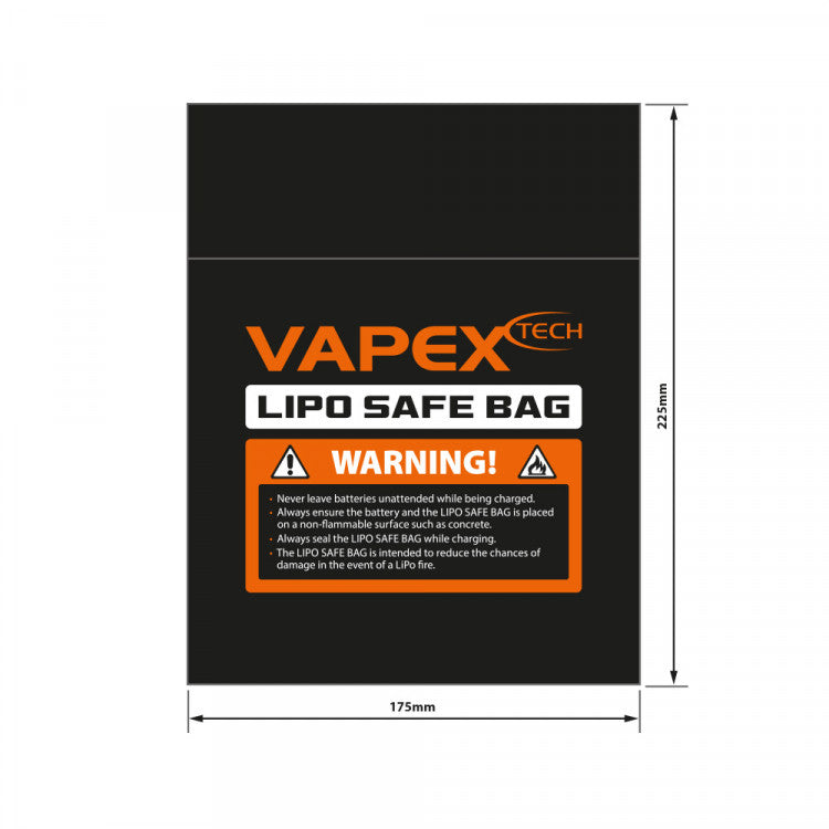 Sac de Protection pour Batterie Lipo 22,5 x 17,5 cm - Lipo Safe bag