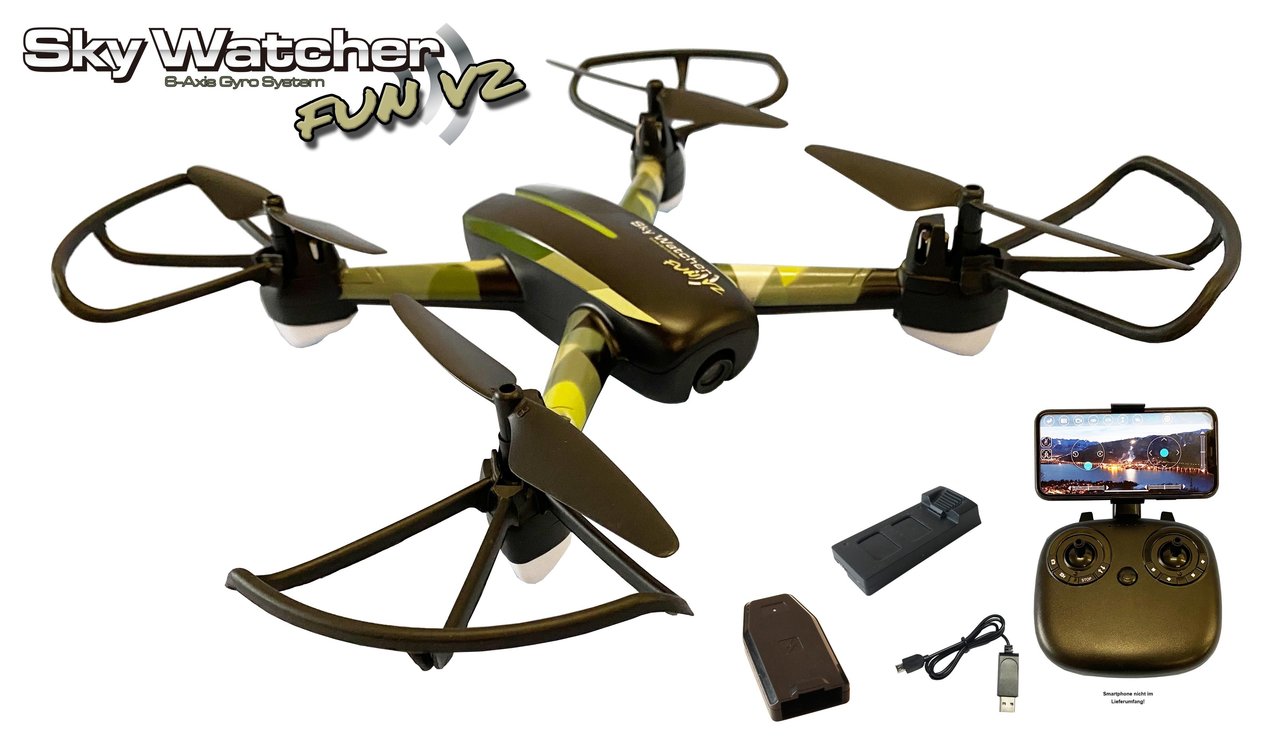 Drone SkyWatcher FUN V2 RTF FPV - DF Models 9380