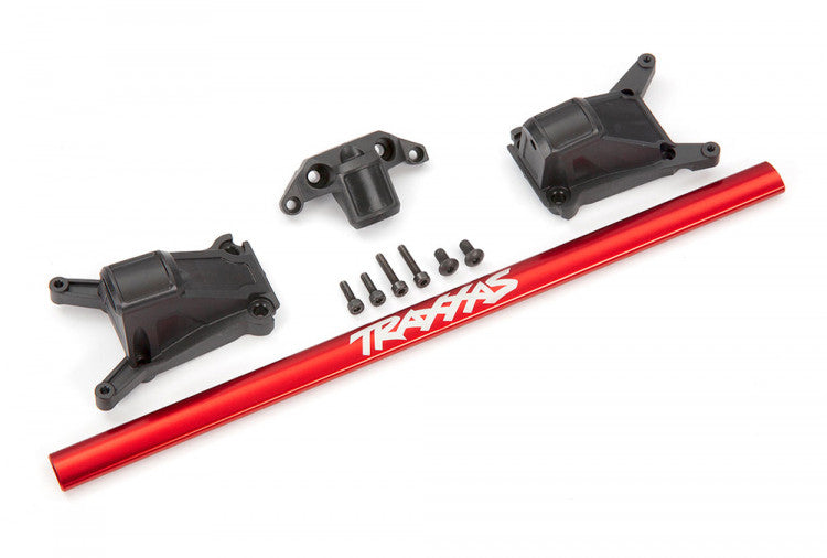 Kit de renfort châssis long Rustler et Slash 4x4 VXL - Traxxas 6730R Rouge