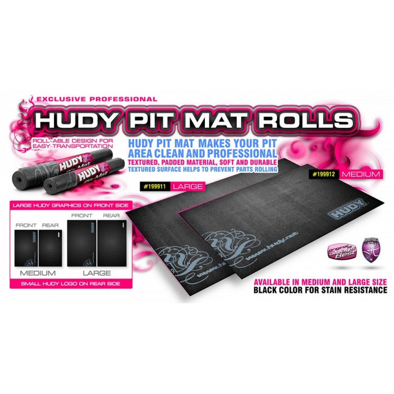 Tapis de stand noir HUDY (75x120cm) 199911