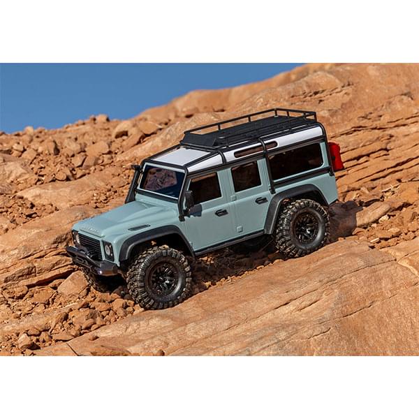 Traxxas TRX4M 1/18 Land Rover Defender Crawler X Bleu RTR - 97054-1