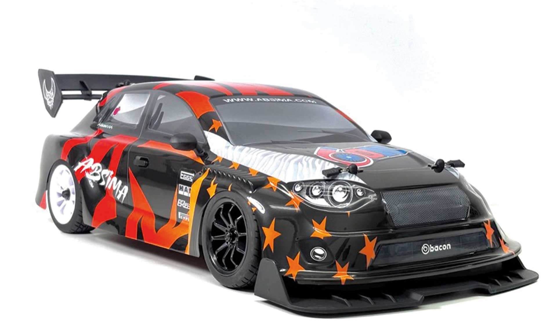 Piste Absima 1/10 "Aero-X" charbon 4WD RTR 12230