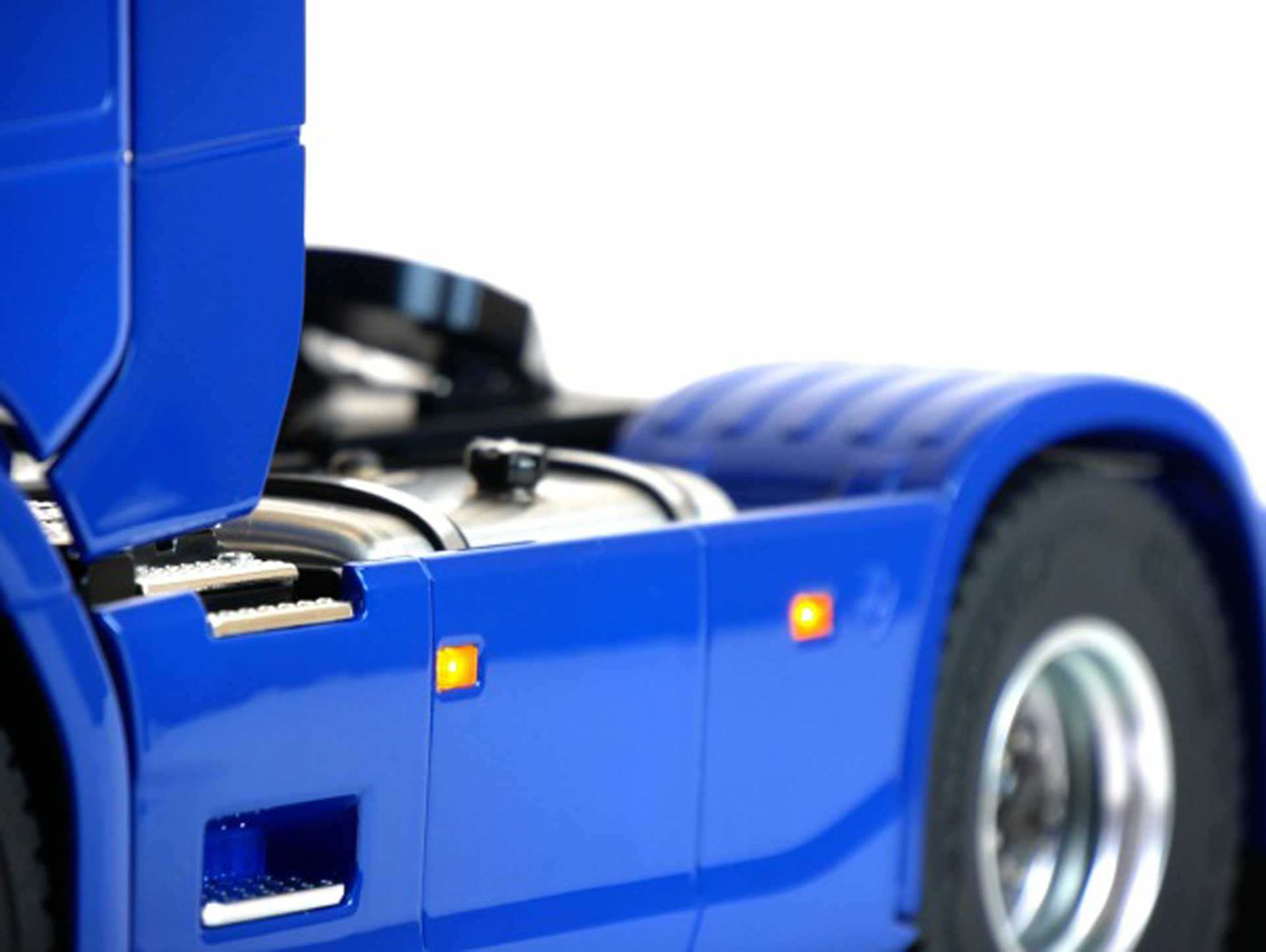 FM Electrics Camion Scania 4x4 truck RTR 1:14 bleu
