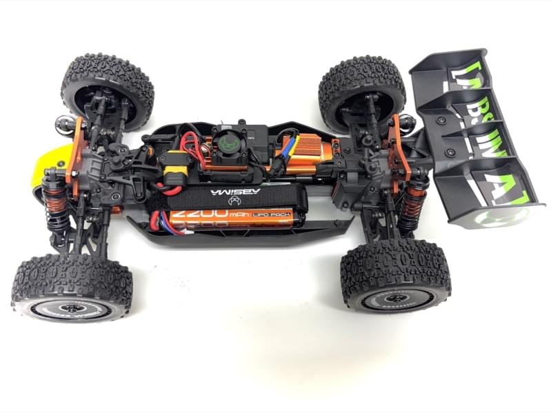 Absima Buggy 1/12 "Neon Furry" vert 4WD RTR - 12121 Brushless 3S 70km/h