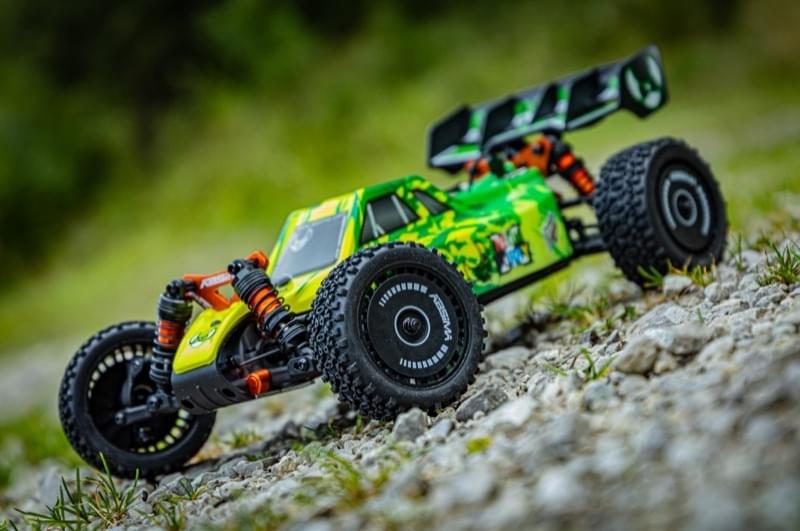 Absima Buggy 1/12 "Neon Furry" vert 4WD RTR - 12121 Brushless 3S 70km/h