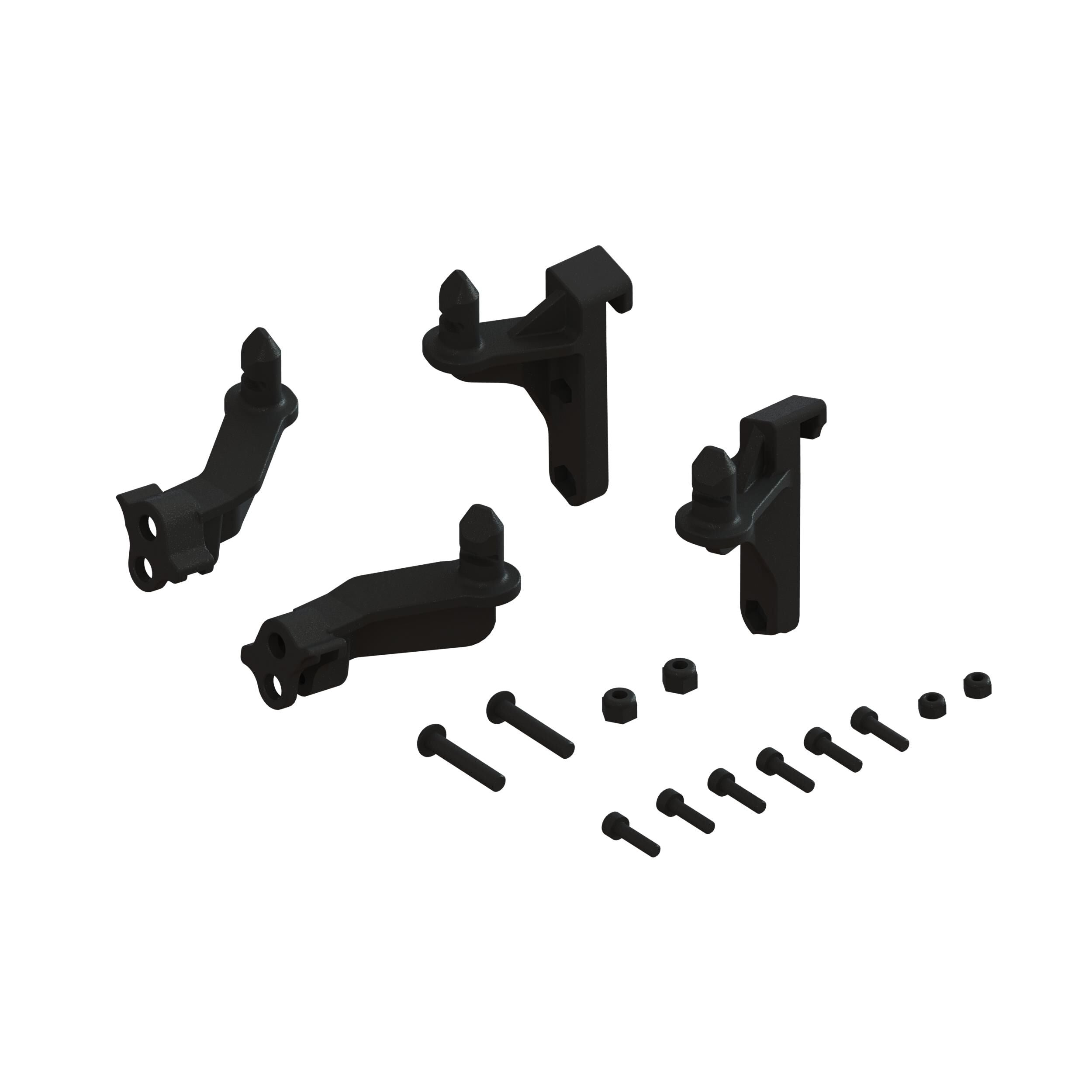 Ensemble de supports de carrosserie avant et arrière - ARA-1523