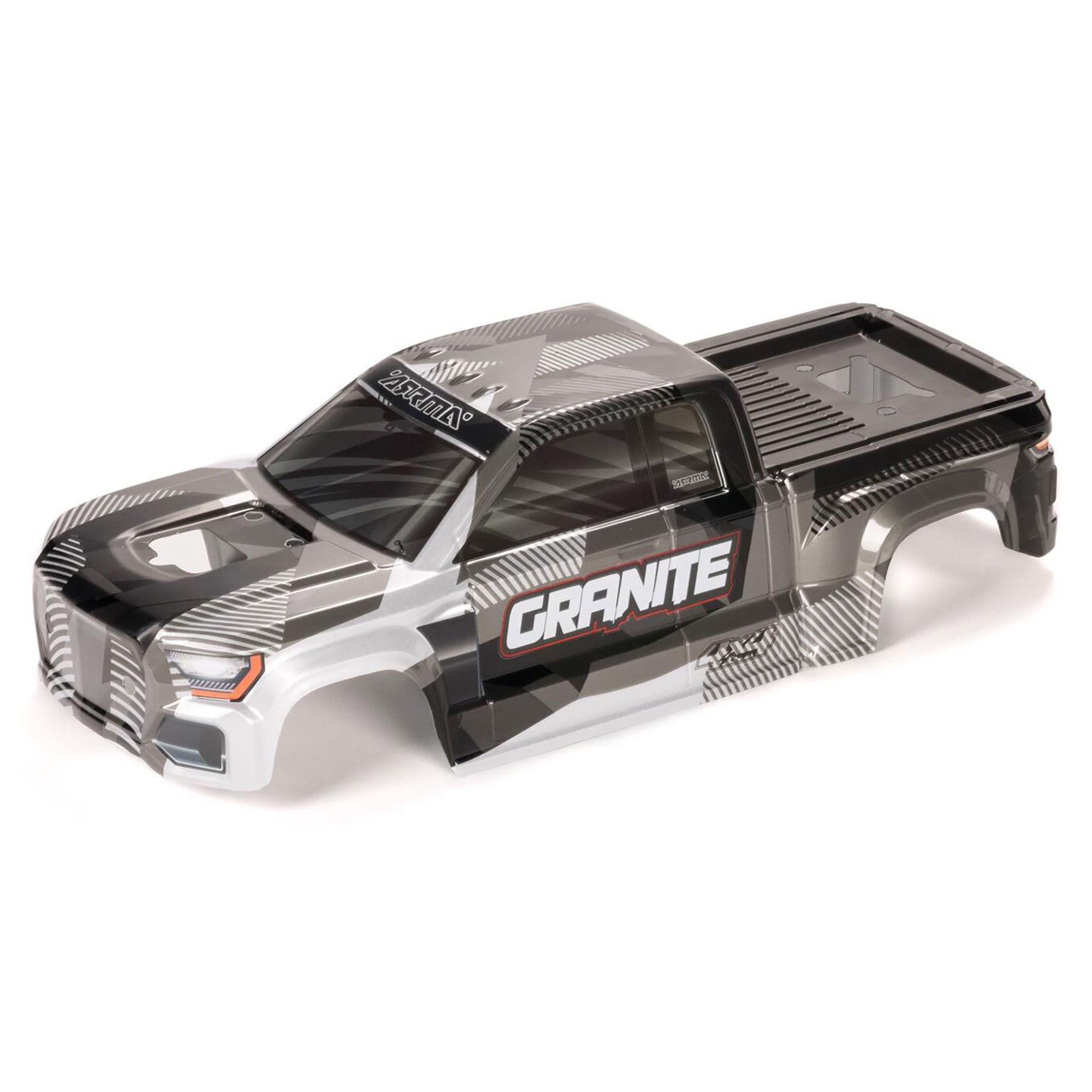 Carrosserie GRANITE Clipless peinte gris - ARA-1623