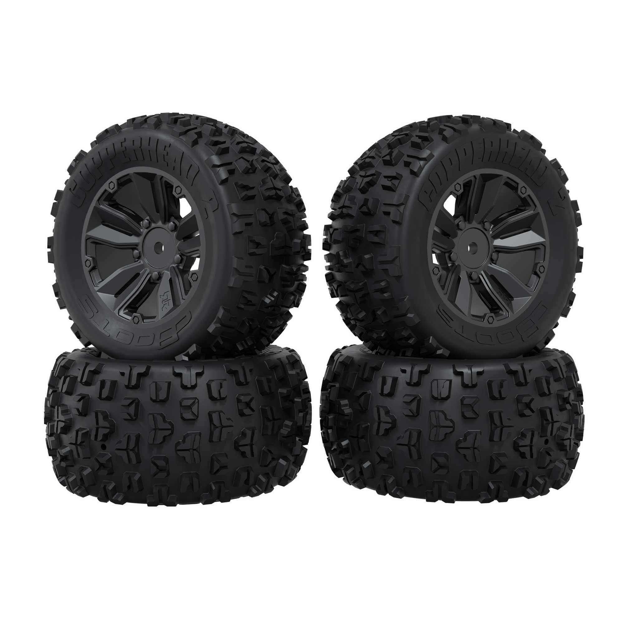 ARA-2658 roues d'origine AV/arr (2 paires ) - Arrma Mini Kraton 1/16