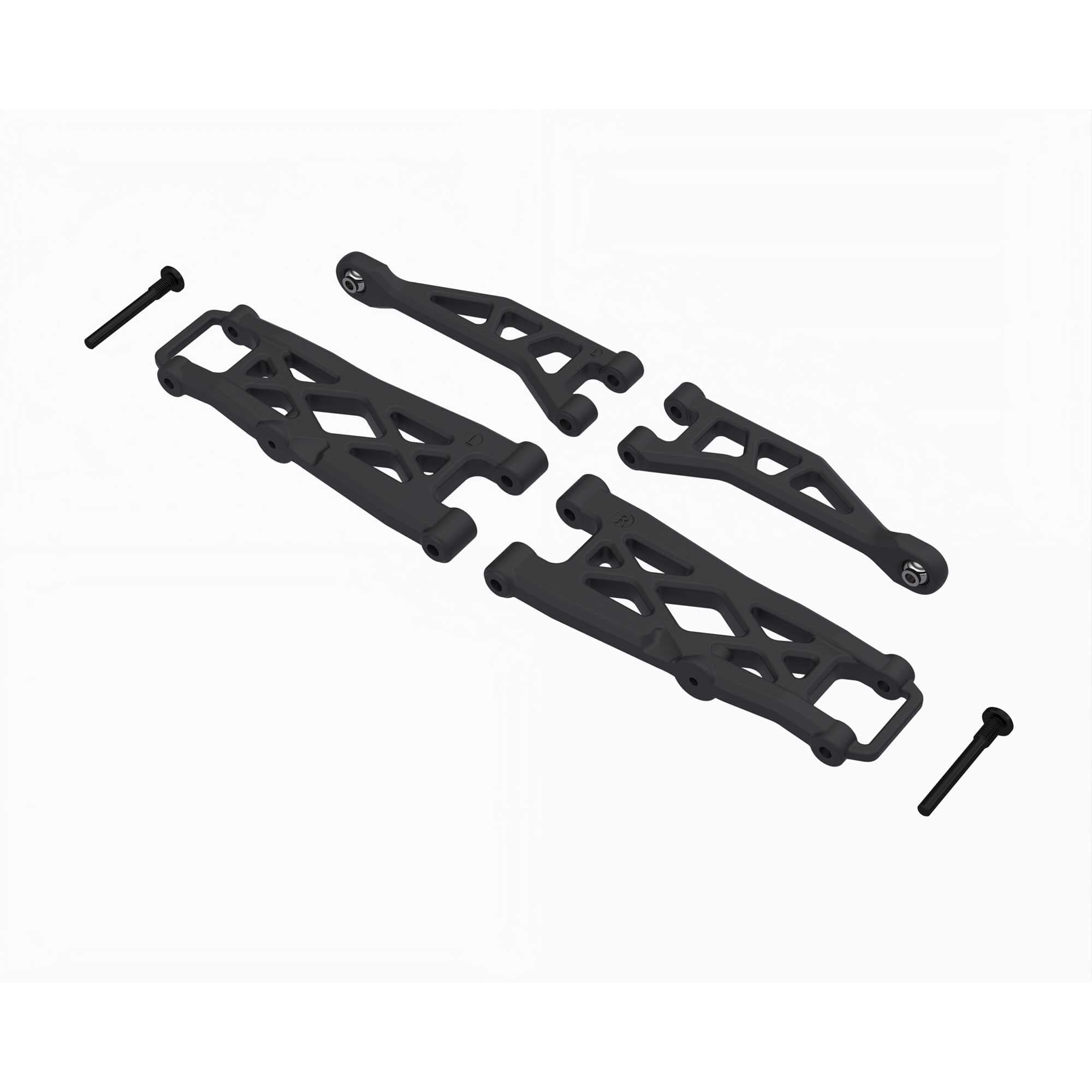 ARA-2675 Kit de bras de suspension arrière D (2pcs) - Arrma Mini Kraton 1/16