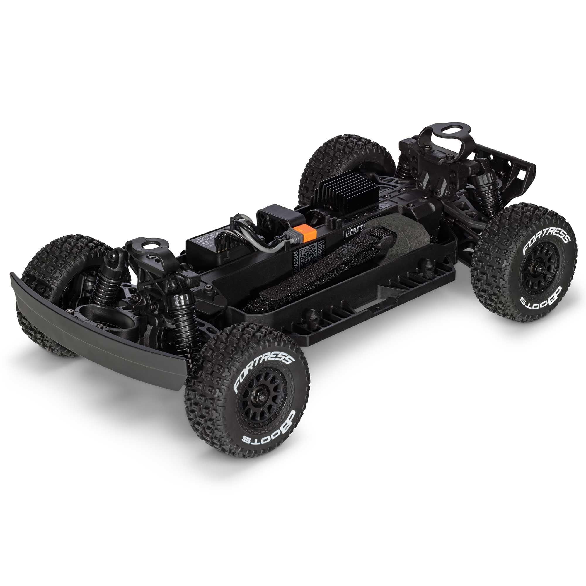 Arrma Mojave Grom Mega 1/16 RTA 4X4 Small Scale Desert Truck RTR transparent/noir