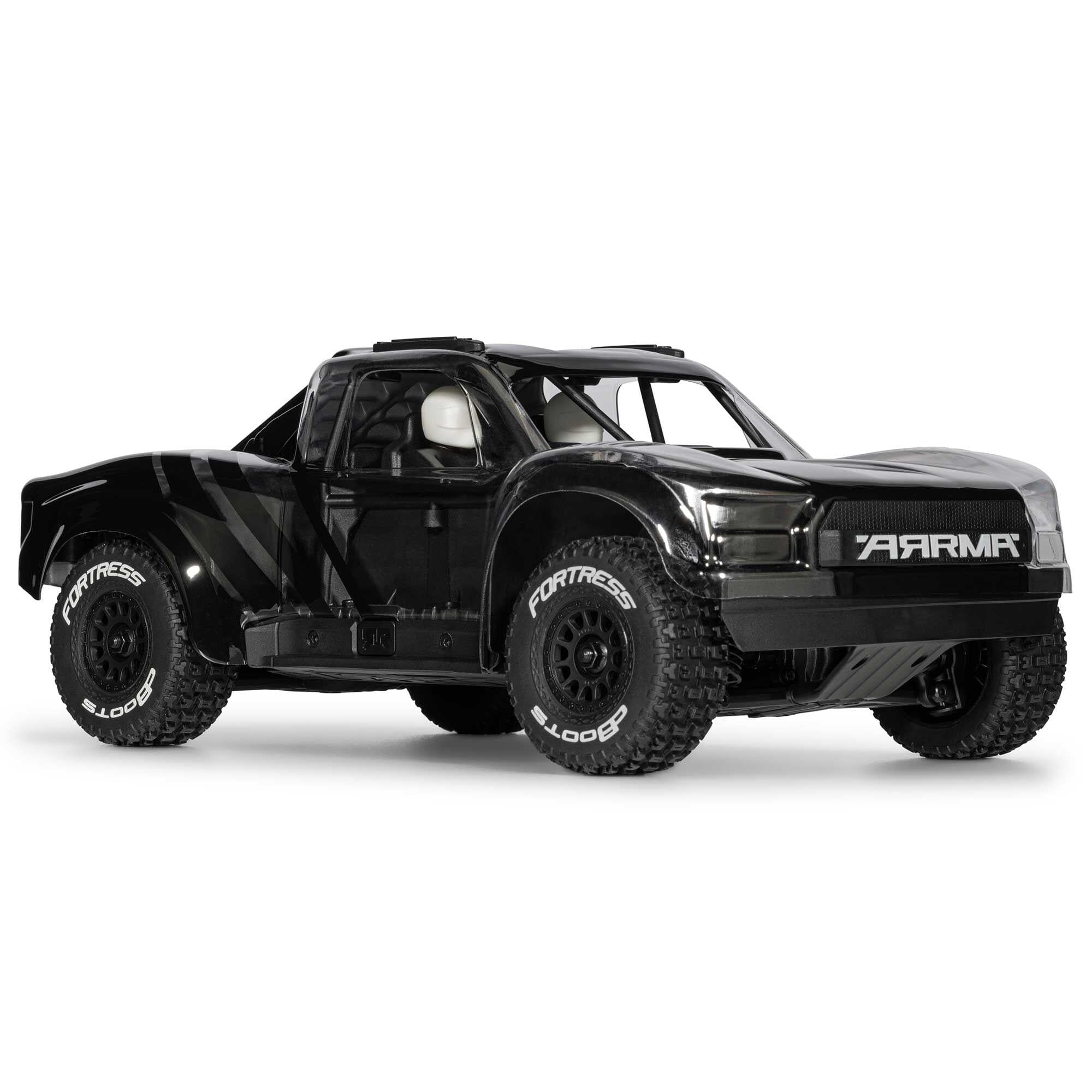 Arrma Mojave Grom Mega 1/16 RTA 4X4 Small Scale Desert Truck RTR transparent/noir