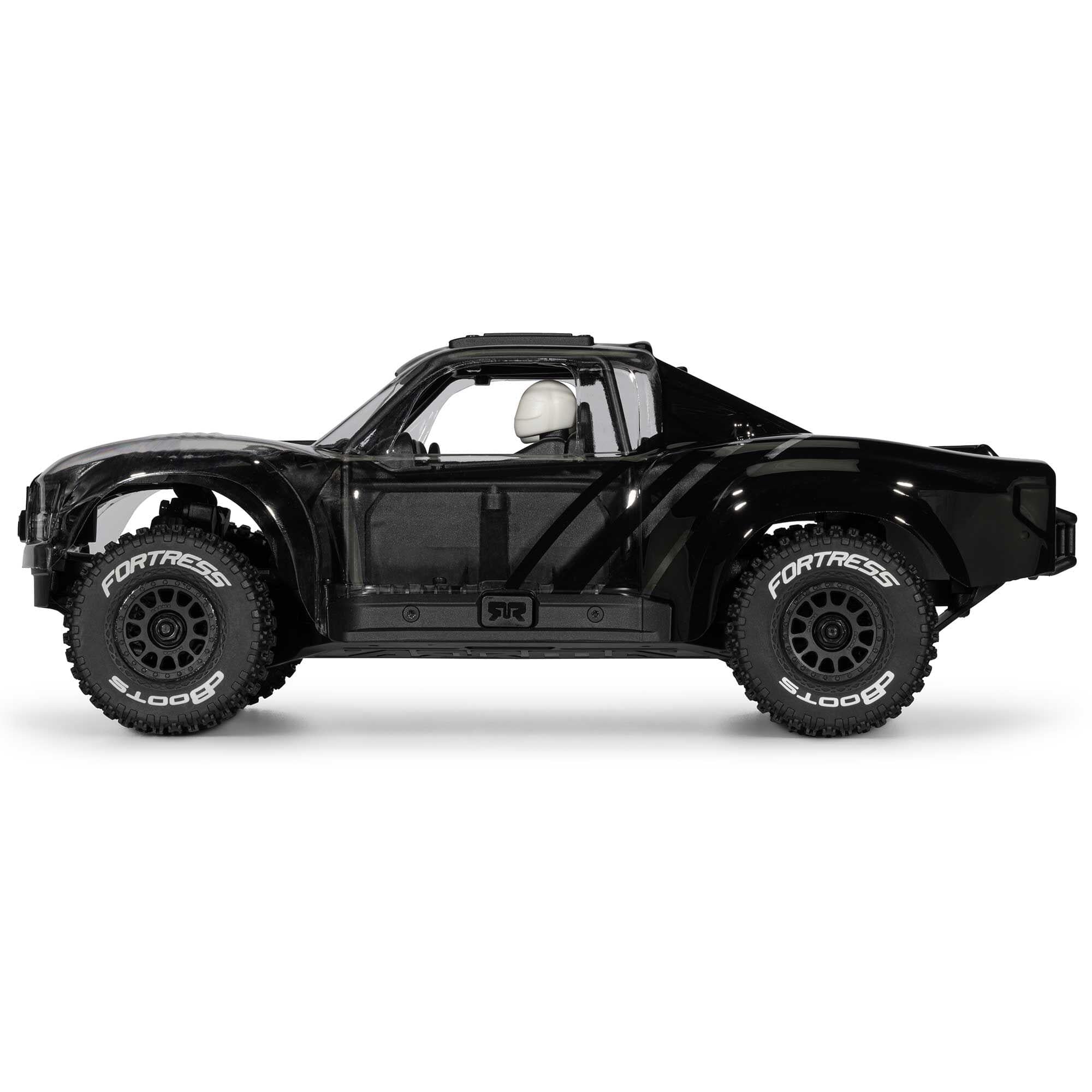 Arrma Mojave Grom Mega 1/16 RTA 4X4 Small Scale Desert Truck RTR transparent/noir