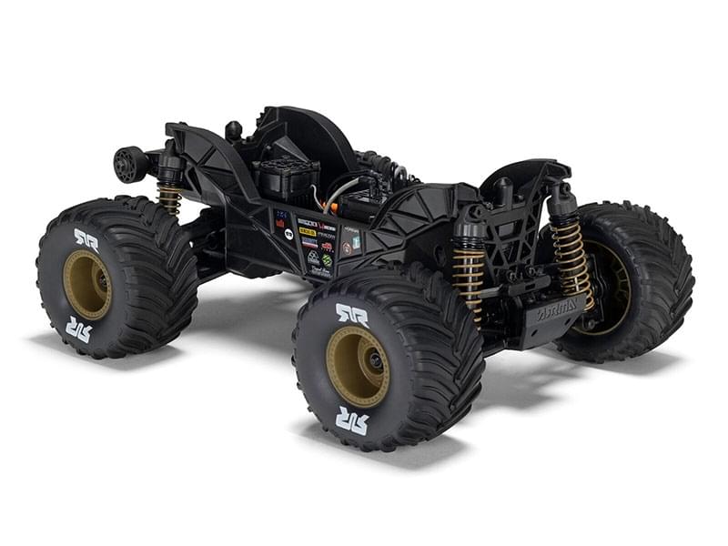 Arrma Monster Truck Gorgon GROM charbon 4X4 RTR 1/16 bronze - ARA2130T3