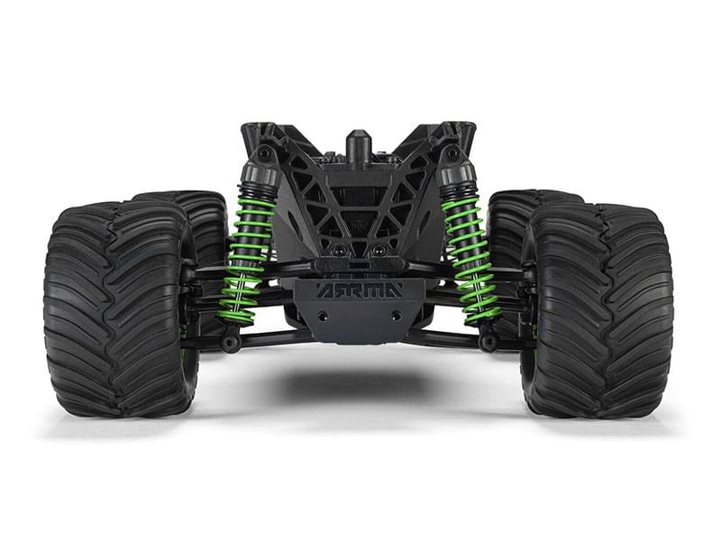 Arrma Monster Truck Quake GROM charbon 4X4 RTR 1/16 vert - ARA2137T2