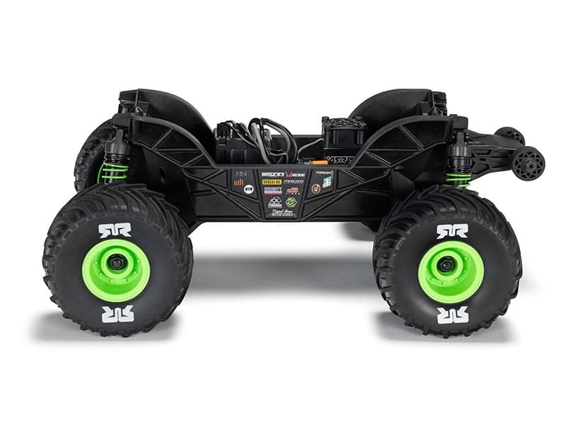 Arrma Monster Truck Quake GROM charbon 4X4 RTR 1/16 vert - ARA2137T2