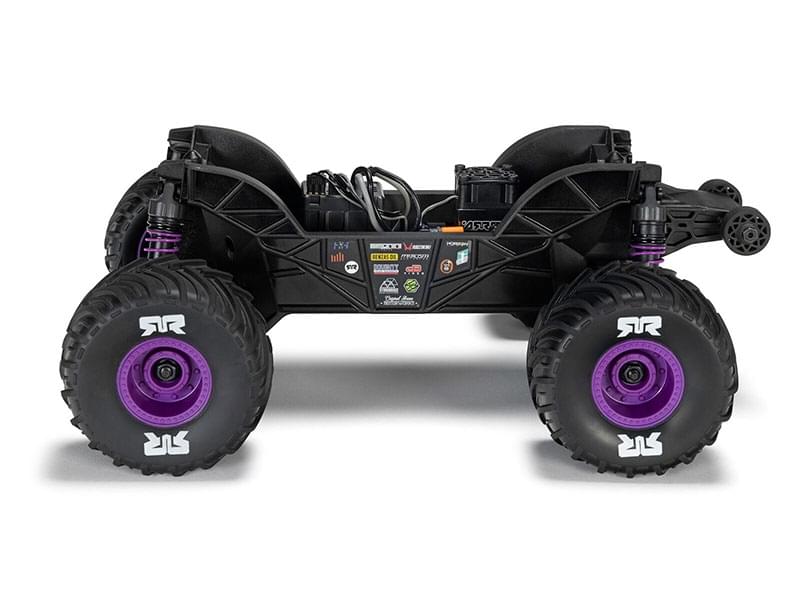 Arrma Monster Truck Quake GROM charbon 4X4 RTR 1/16 violet - ARA2137T3