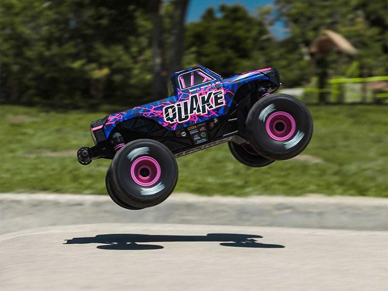 Arrma Monster Truck Quake GROM charbon 4X4 RTR 1/16 violet - ARA2137T3