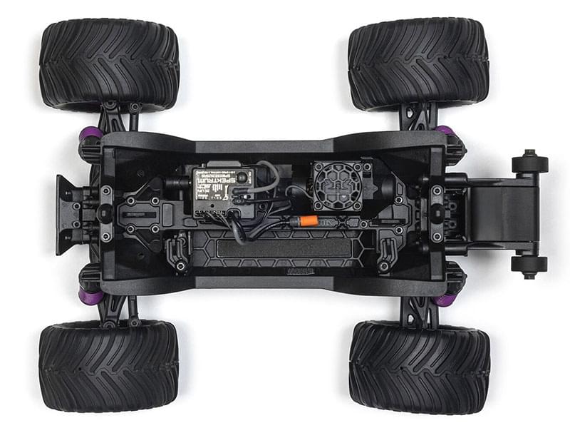 Arrma Monster Truck Quake GROM charbon 4X4 RTR 1/16 violet - ARA2137T3