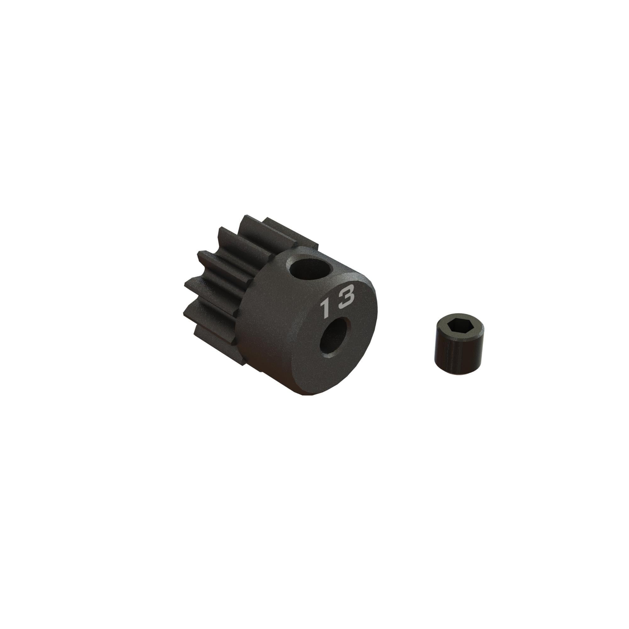 Pignon en acier CNC 13T 0,8M alésage 1/8 - ARA311075