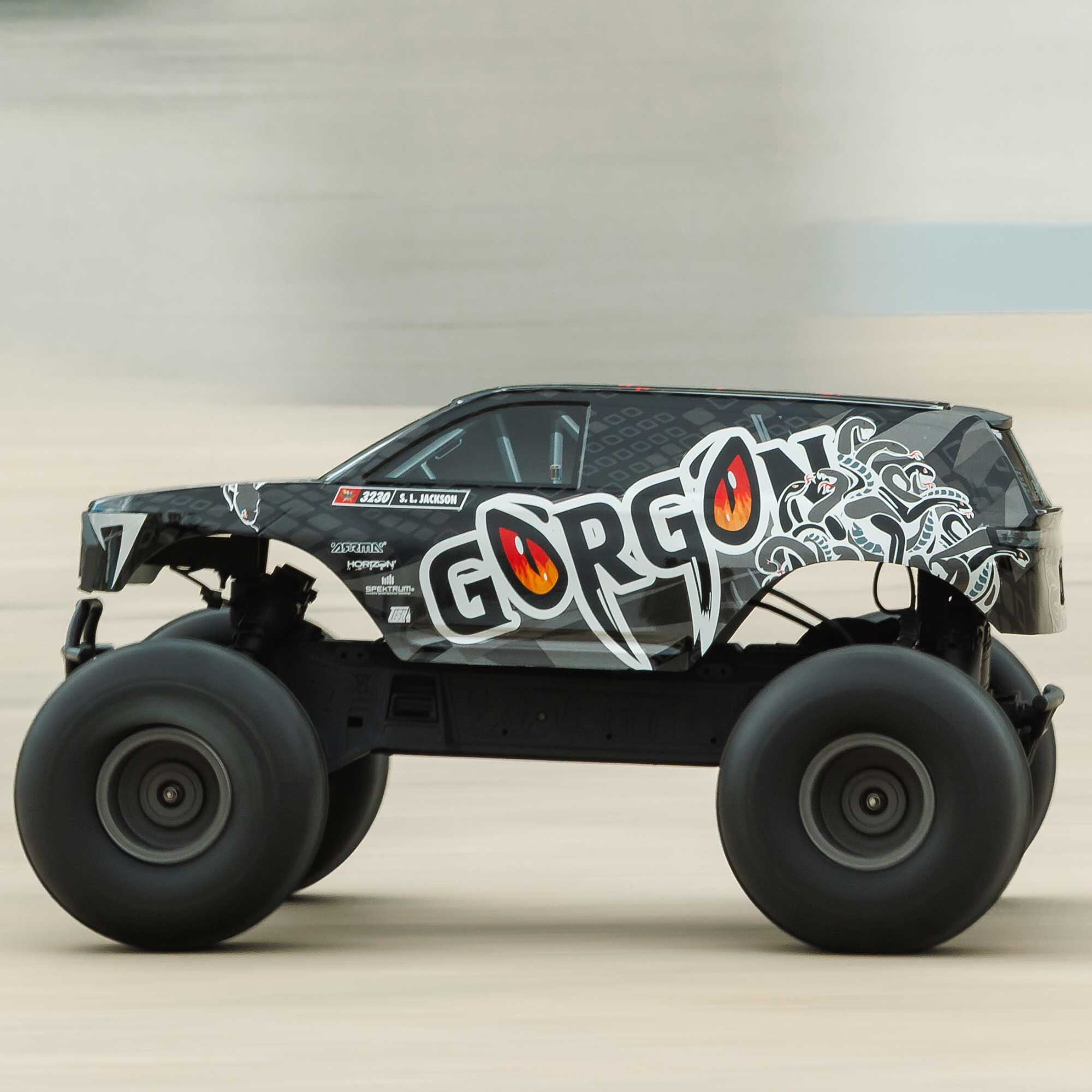 Arrma Gorgon 2WD MT 1/10 RTR gun métal ARA3230ST3