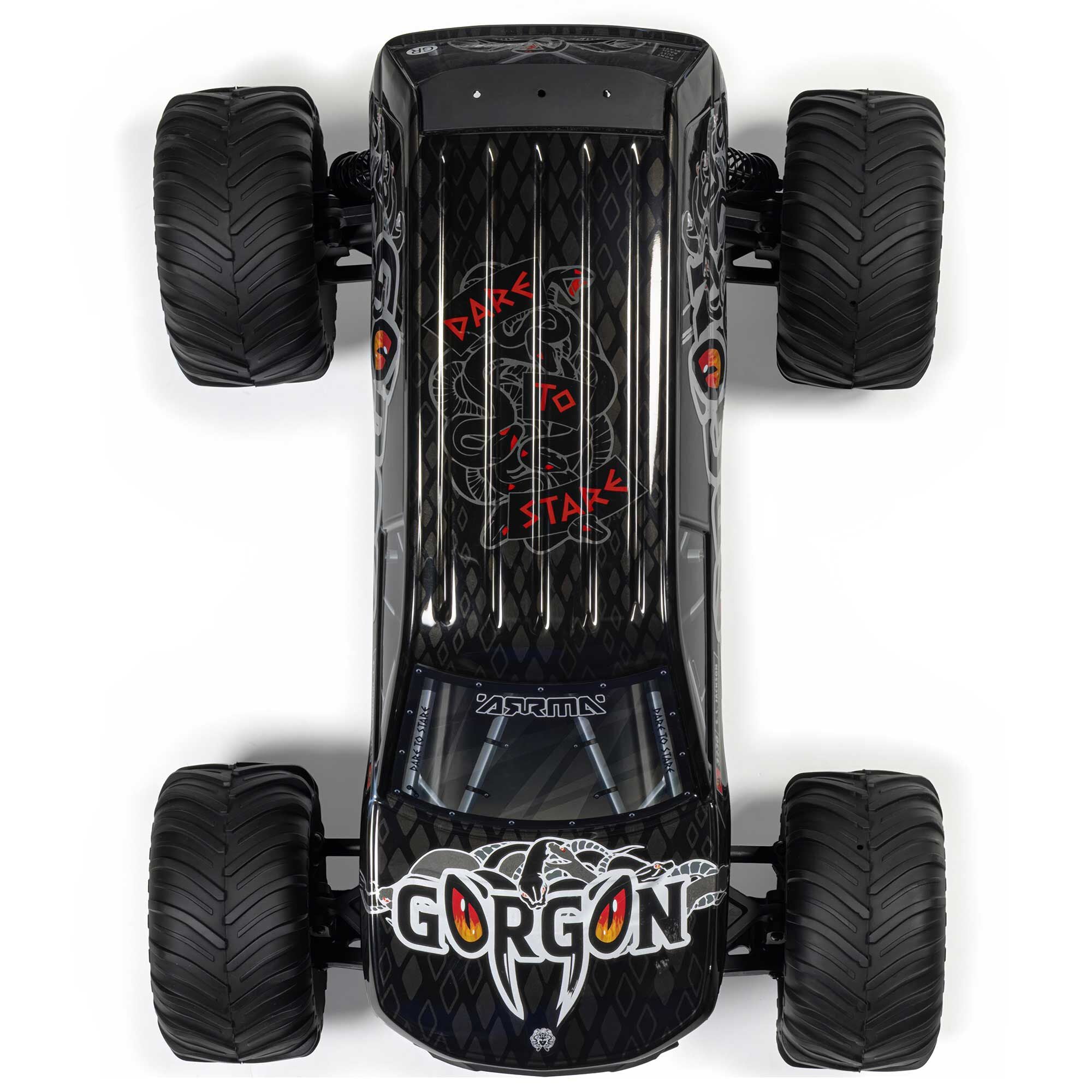 Arrma Gorgon 2WD MT 1/10 RTR gun métal ARA3230ST3