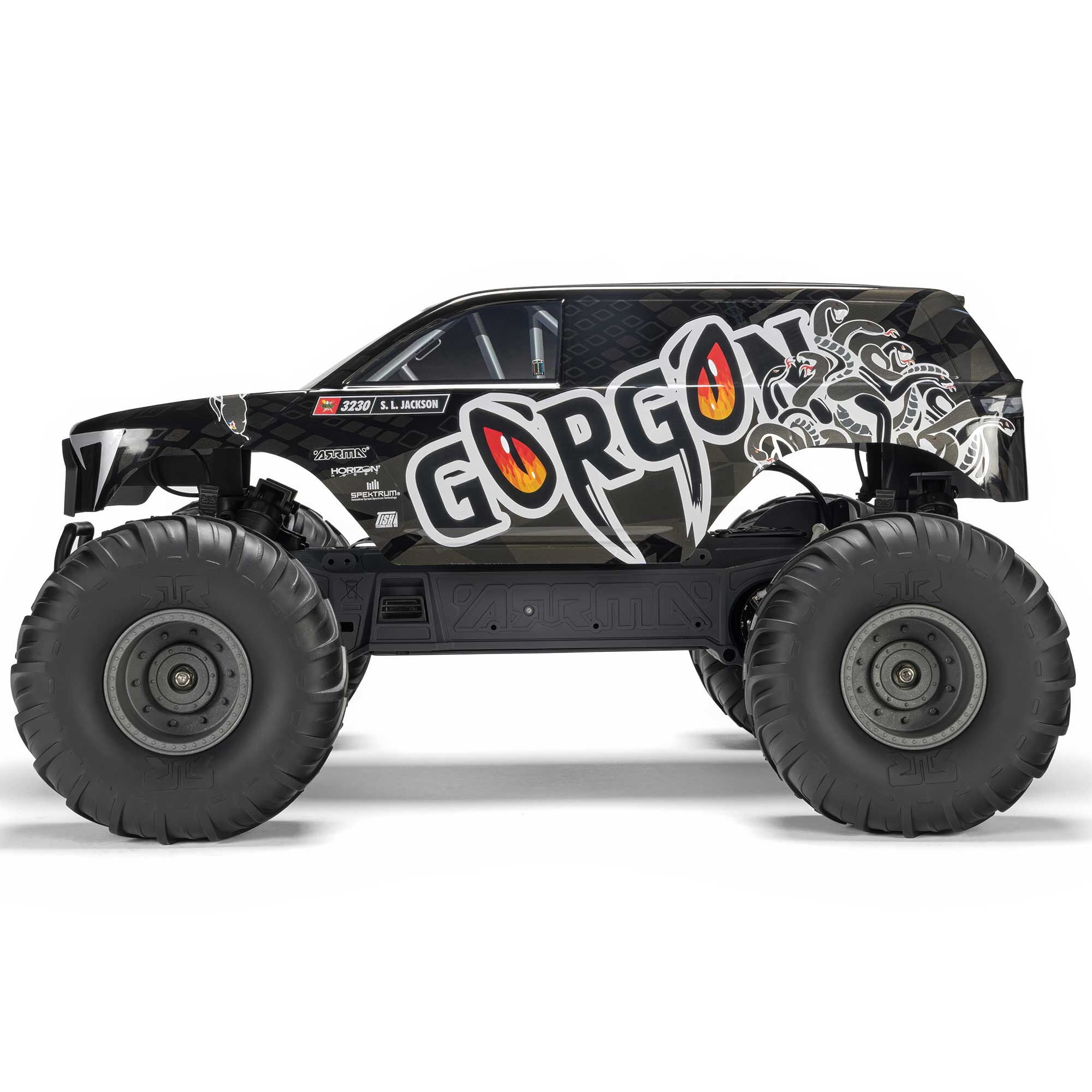 Arrma Gorgon 2WD MT 1/10 RTR gun métal ARA3230ST3