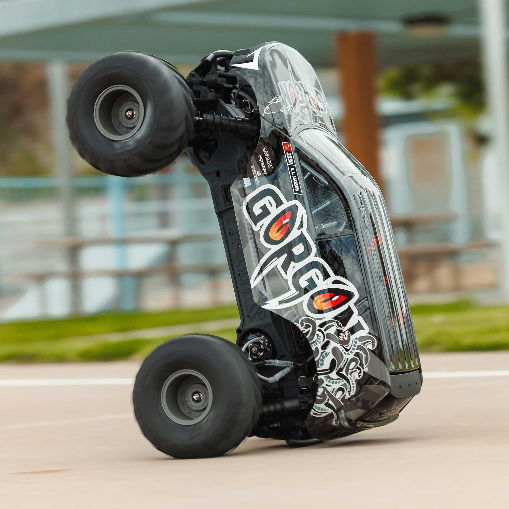 Arrma Gorgon 2WD MT 1/10 RTR gun métal ARA3230ST3