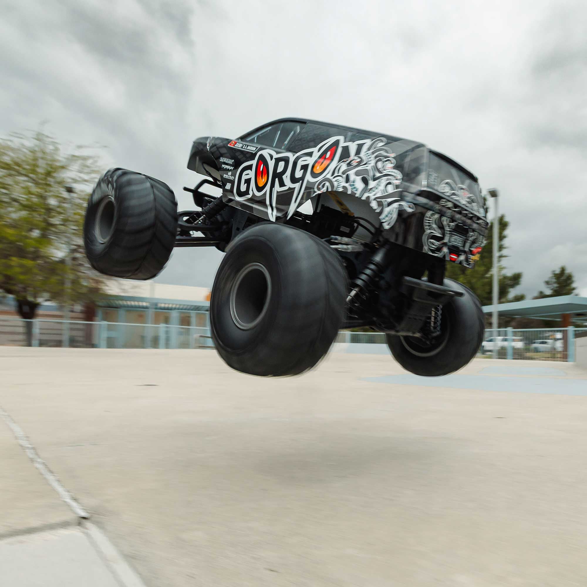Arrma Gorgon 2WD MT 1/10 RTR gun métal ARA3230ST3