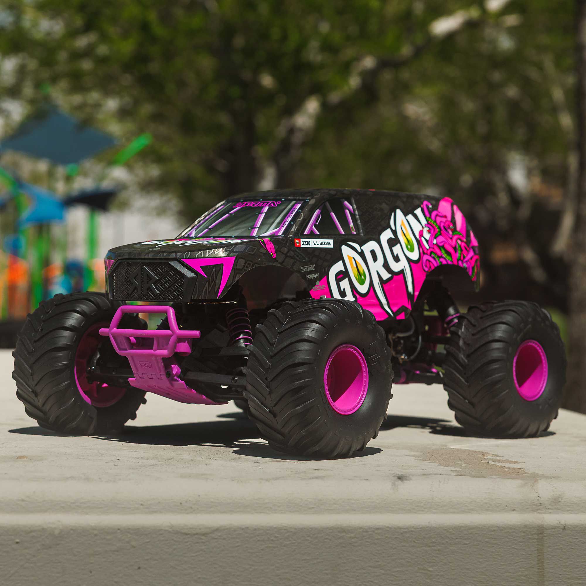 Arrma Gorgon 2WD MT 1/10 RTR violet ARA3230ST4