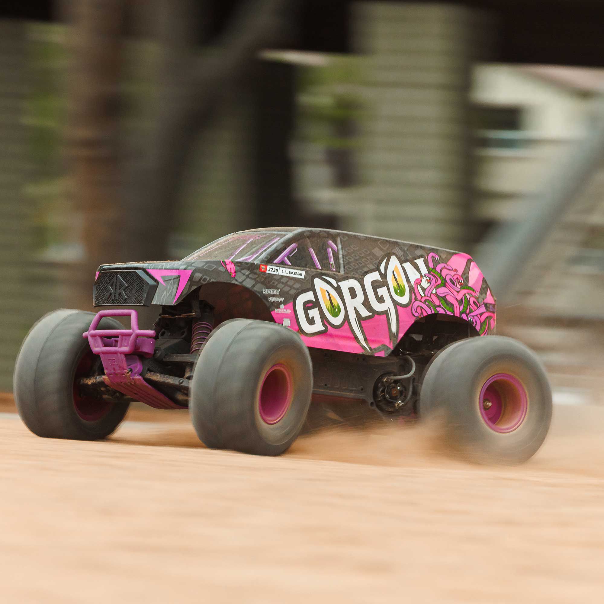 Arrma Gorgon 2WD MT 1/10 RTR violet ARA3230ST4