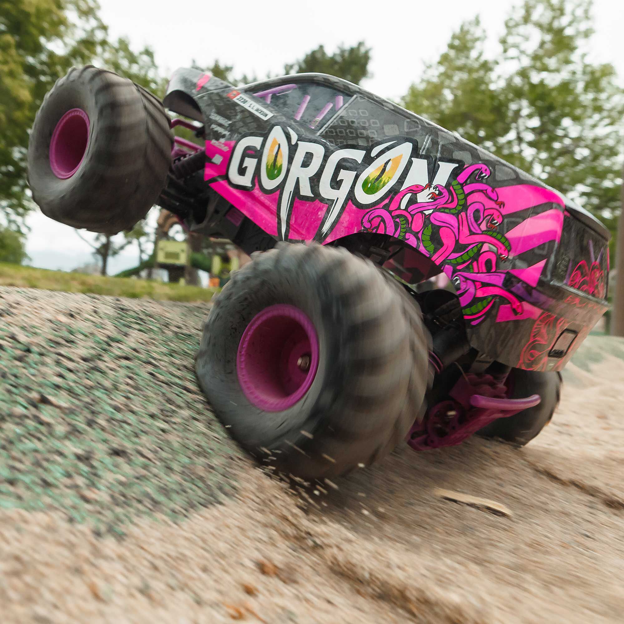 Arrma Gorgon 2WD MT 1/10 RTR violet ARA3230ST4